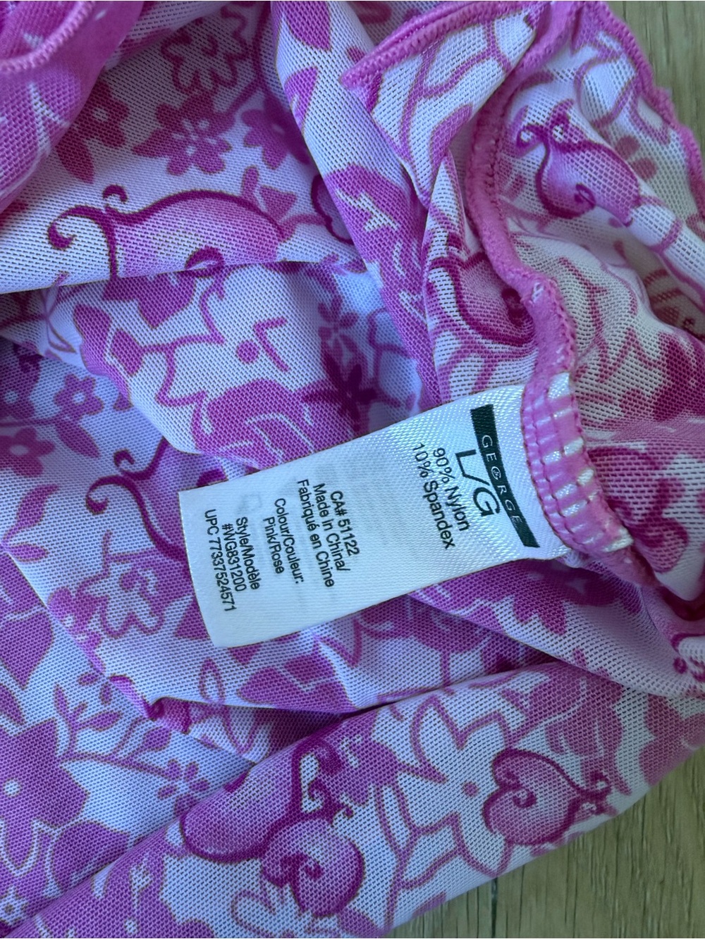 George Y2K Floral Mesh Cami Tank | Pink Fairycore Top (Size L, best for M) - Picture 7 of 7